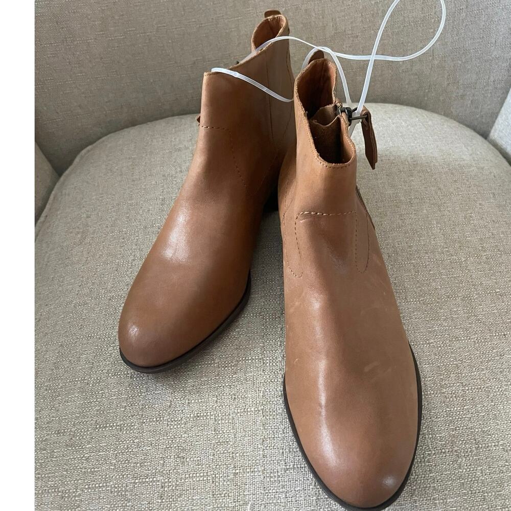 Lucky Brand Dress Winter Ankle Boots Topanga Tan LK-BLANDRE Women, S75